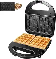 sandwich maker toastie ， 3 in 1 Sandwich Press Waffle and Steak Machine 750W Sandwich Toaster ， with 3 Detachable Non-Stick Plates