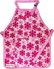 hatch & wander Kids Apron | Fun Kids Aprons for Cooking or Gardening | 4 Fun Designs & 2 Sizes | Kids Painting Apron