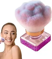 Powder Brush - Nail Dust Brush | Ergonomic Travel Size Manicure Tool for Nail Cleaning Everyday Use Contouring