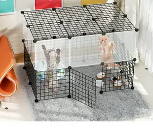 大狗籠中型犬小型犬泰迪柯基加粗帶廁所室內室外貓籠寵物鐵網圍欄