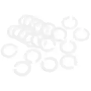 20 Pcs Clip Lampshade Bulb Socket Head Conversion Ring Adapter