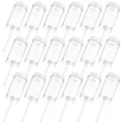 20 Pcs Cake Mould Push Pop Containers Cupcake Clear Holder Pops Newborn