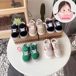 VANS 範斯童鞋 魔術貼 經典復古童款 帆布鞋 休閒鞋 範斯 男童女童 寶寶學步鞋 兒童鞋 範斯學步鞋 魔鬼氈童鞋