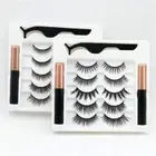 and Eyeliner Set Lashes Extension 3D False Eyelashes Eyelashes Tweezer