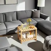 Solid Wood Coffee Table, Living Room, Bedroom Table A0125 (Wood, 60X30X48CM)