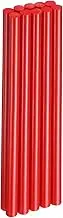 uxcell 10pcs Hot Glue Sticks 0.43" Dia x 9.84" Long EVA Mini Hot Melt Adhesive Glue Stick for Hot Melt Gun Wood Plastic Glass Flowers Fabrics Foam, Red