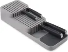 Joseph Joseph Drawerstore Knife Organizer, Holds up to 9 Knives, Kitchen Organiz