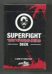 SKYBOUND EXCLUSIVE SUPERFIGHT "WALKING DEAD" CARD DECK