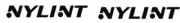 Nylint NAME IN BLACK 1.75 " BY .359" WATER SLIDE WITH TRACKING