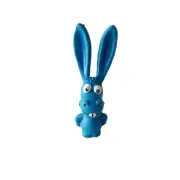 Paw Play 17cm Latex Rubber Non Toxic Donkey Squeaky Puppy/Dogs Play Chew Toy