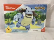 2018 Mega Construx Pokemon Blastoise Set 284 Pieces Boxed NEW Sealed FREESHIP