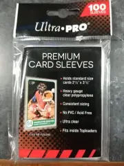 Ultra Pro Premium Card 100 Sleeves Soft NEW NIP