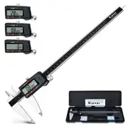 Micrometer Caliper Tool 12Inch Digital Caliper Vernier Caliper with Stainless...