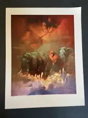 Downward To The Earth - Frank Frazetta Poster Print 9x11