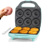Baker’s Friend Mini Donut Maker Machine for Home, 6 x 3'' Mini Doughnut Maker...
