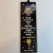 Albus Dumbledore Bookmark with Tassel Re-Marks Quotemarks Harry Potter Wizarding