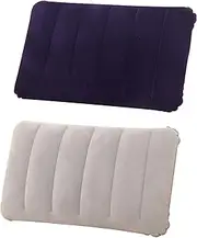 RTRTGS Inflatable Camping Pillow, Ultralight Inflatable Pillow for Beach, Compressible Compact Ergonomic Travel Pillow, Beach Pillow, Pillow for Outdoor, Camping, Hiking