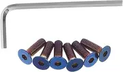 TIDTALEO Steering Wheel Repair Kit 1 Set Hexagon Socket Screws for Car M5x15l Vehicle Screw Bolts Accessories