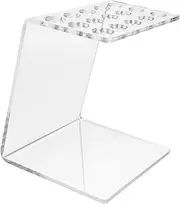 JAYIOLA Acrylic Scissors Holder Rack Shear Organizer Convenient Elegant Clear Simple Professional Hair Scissors Holder for Salons
