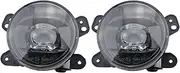 Fog Light Assemblies For Jeep For Grand For Cherokee 2011 2012 2013 Daytime Running Light Front Bumper Fog Lamp 12V Car Fog Light LED DRL Fog Lights Assembly