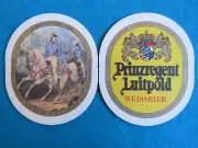 BEER COASTER ~ Brauerei Kaltenberg Weissbier ~ General Majors in Uniforms