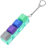 4 Keyboard Keychain Keycaps Car Cars Keychains Mini Keyboard Sensory Mechanical Key Switch Mechanical Key for Miniatures Keyboard Button Cute Key Chain Metal