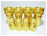 Quick Disconnect Foster USA 1/4" Carpet Cleaning 4 Sets QD truckmount extractor