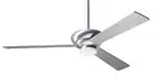 Modern Fan Company Altus Brushed Aluminum 42" Ceiling Fan with LED Light