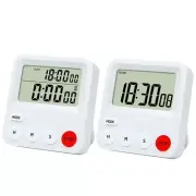 Large LCD Display Timer Clock Countdown Timer Small Alarm Clock for Home Room