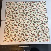 Longaberger Homestead Fruit Medley 54” Square Table Cloth