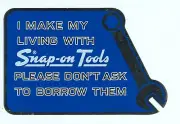 NEW Vintage Snap-on Tools Snap on Tool Box Sticker Decal Man Cave Old 60s SM325C