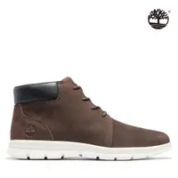 在飛比找ETMall東森購物網優惠-Timberland 男款深棕色磨砂革休閒鞋|A413AV1