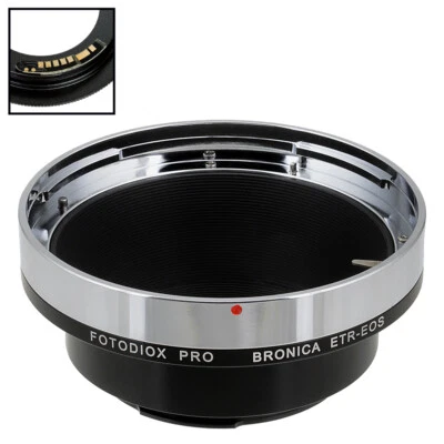 Fotodiox Pro Focus Confirmation Adapter Bronica ETR Lens to Canon EOS EF/EF-S