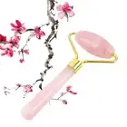 Pink Jade Rose Quartz Face Facial Roller Anti-Aging Roller Premium Authentic Jad