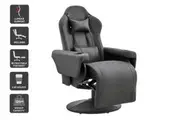 Ergolux Hotshot Recliner Gaming Office Chair (Black)