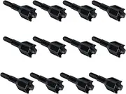 TOPARCHERY Arrow Tips Arrow Heads Arrow Points 125 Grain Metal Broadheads Archery Hunting Target Practice Recurvebow Crossbow Compound Bow Arrow Tips