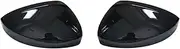 Car Side Door Wing Rear Mirror Cover Rearview Mirrors Caps Cover Replacement Matt Chrome for VW for Tiguan for Allspace L MK2 2017-2020 Auto Accessories