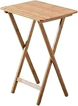 Bamboo Folding Bedside Foldable Table