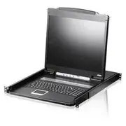ATEN CL1000N 19" PS/2 VGA LCD 1U Rackmount Console