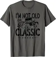 [VidiAmazing] Army Dad, Military Dad or Veteran, I'm Not Old I'm Classic ds081 T-Shirt