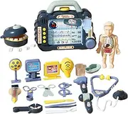 Generic Kids Medical Toy Set for Interactive Learning and Imaginative Play, Blue
