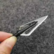 Archery 4 Blades Arrowhead 100Grain Arrow Point Target Broadhead Bow Arrow Head