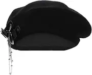 [BESTYASH] Beret Hat Goth Sombrero para El Hat Women Woman Cute Vintage Beanie Women Beret Sun Hat Sunshade Girl Hat Fancy Breathable Hats for Women Nylon