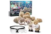 Discovery Kids Toy Mystery Crystals Geode Excavation Kit 14pc