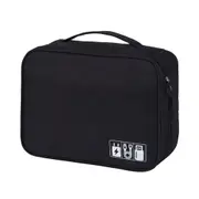 Portable Waterproof USB Charger Cable Storage Bag Electronic Accessory Organizer Zipper Closure Waterproof Travel Bag