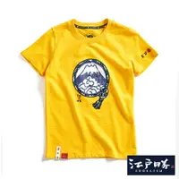 在飛比找樂天市場購物網優惠-EDOKATSU江戶勝 忍者系列 注連繩LOGO印花短袖T恤