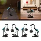 Crane Censer Cone Incense Holder Furnishings Accents Hanging Incense Burner
