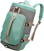 BESTYASH Ergonomic Travel Backpack Large Holdall Zipper for Weekend Getaways Grey
