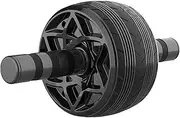 Ab Wheel - Abdominal Core Strength Training, Home Workout Abdominal Trainer, Exercise Wheel, At-Home Core Workout Trainer, Automatic Rebound Wheel Gym Exercise and Fitness Machine for Men & Women