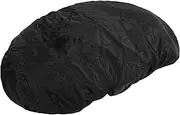 Motoforti 60x40cm Motorcycle Seat Cover Waterproof Dustproof Protector Black